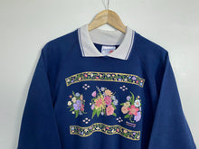 Load image into Gallery viewer, Printed ‘Floral’ sweatshirt (L)