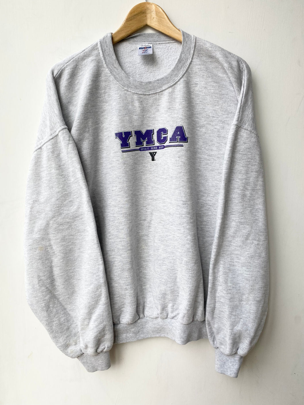 Printed ‘YMCA’ sweatshirt (XL)