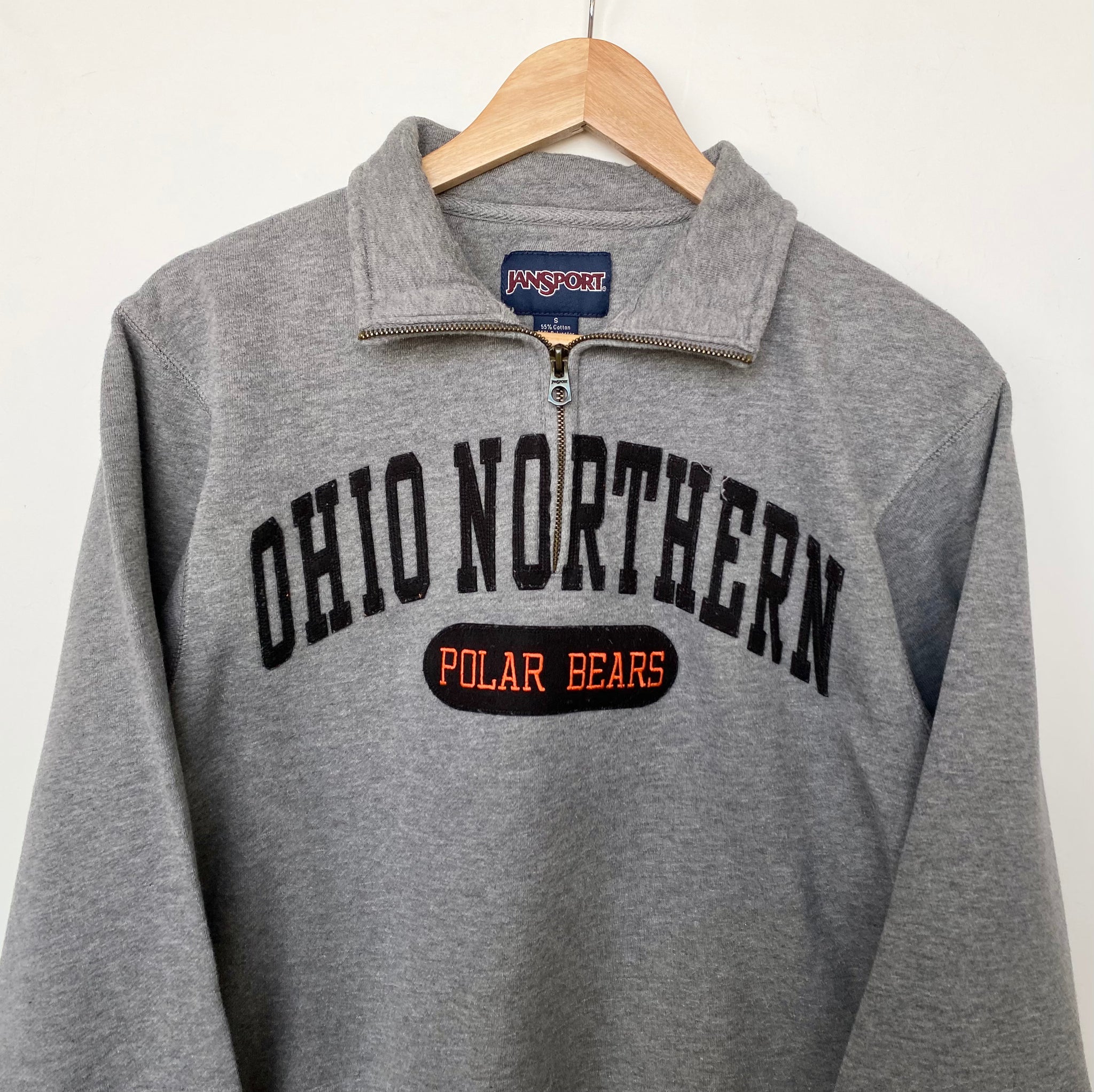 Jansport American College 1 4 Zip S Red Cactus Vintage