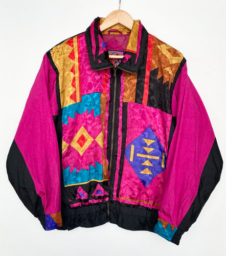 90s Crazy Print Jacket (M)
