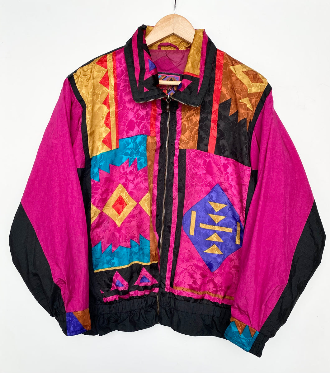 90s Crazy Print Jacket (M)