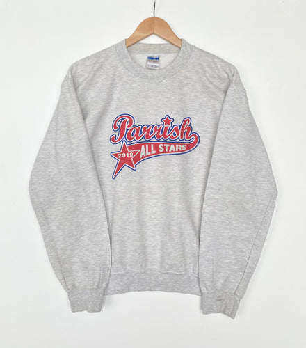 Printed ‘Parish’ sweatshirt (S)