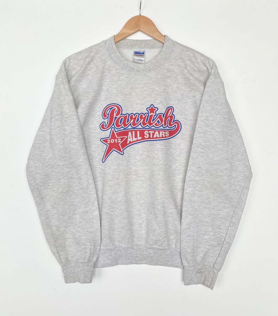 Printed ‘Parish’ sweatshirt (S)