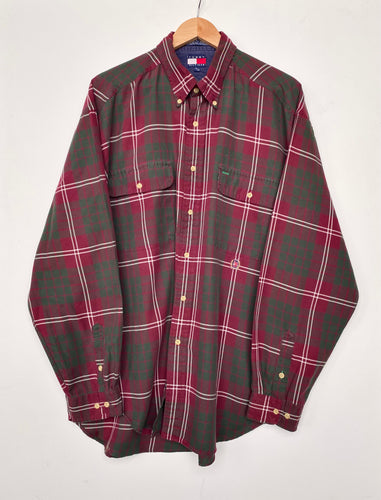 90s Tommy Hilfiger shirt (XL)