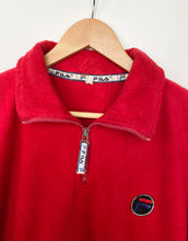 Load image into Gallery viewer, 90s Fila 1/4 zip fleece (L)
