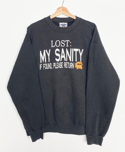 Lee ‘Sanity’ Printed sweatshirt (L)