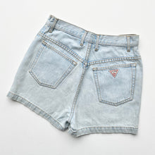 Load image into Gallery viewer, 90s Guess Denim Shorts W26