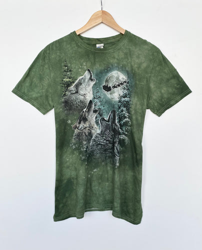 Wolf Tie-Dye T-shirt (M)