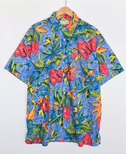 Crazy print shirt (L)