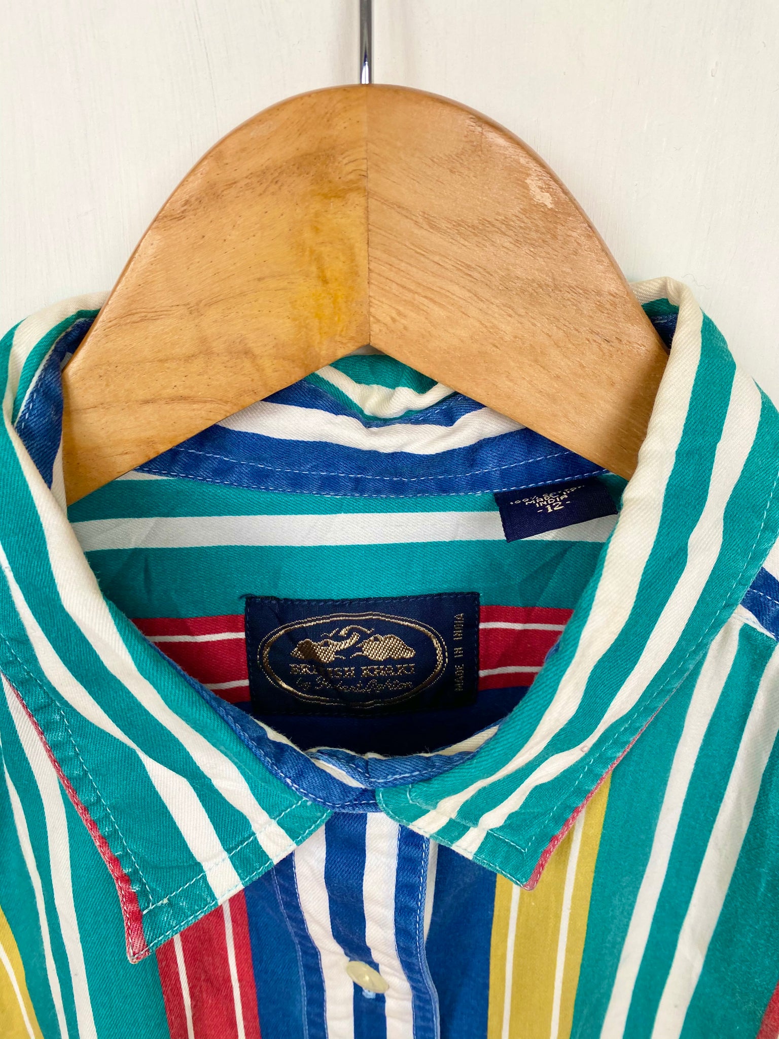 90s Striped shirt (M) – Red Cactus Vintage