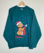 Load image into Gallery viewer, Printed ‘Bear’ sweatshirt (XL)