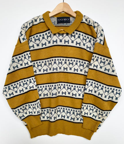 90s Grandad jumper (S)
