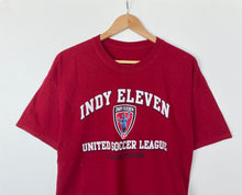 Load image into Gallery viewer, Printed ‘United Soccer League’ t-shirt (M)
