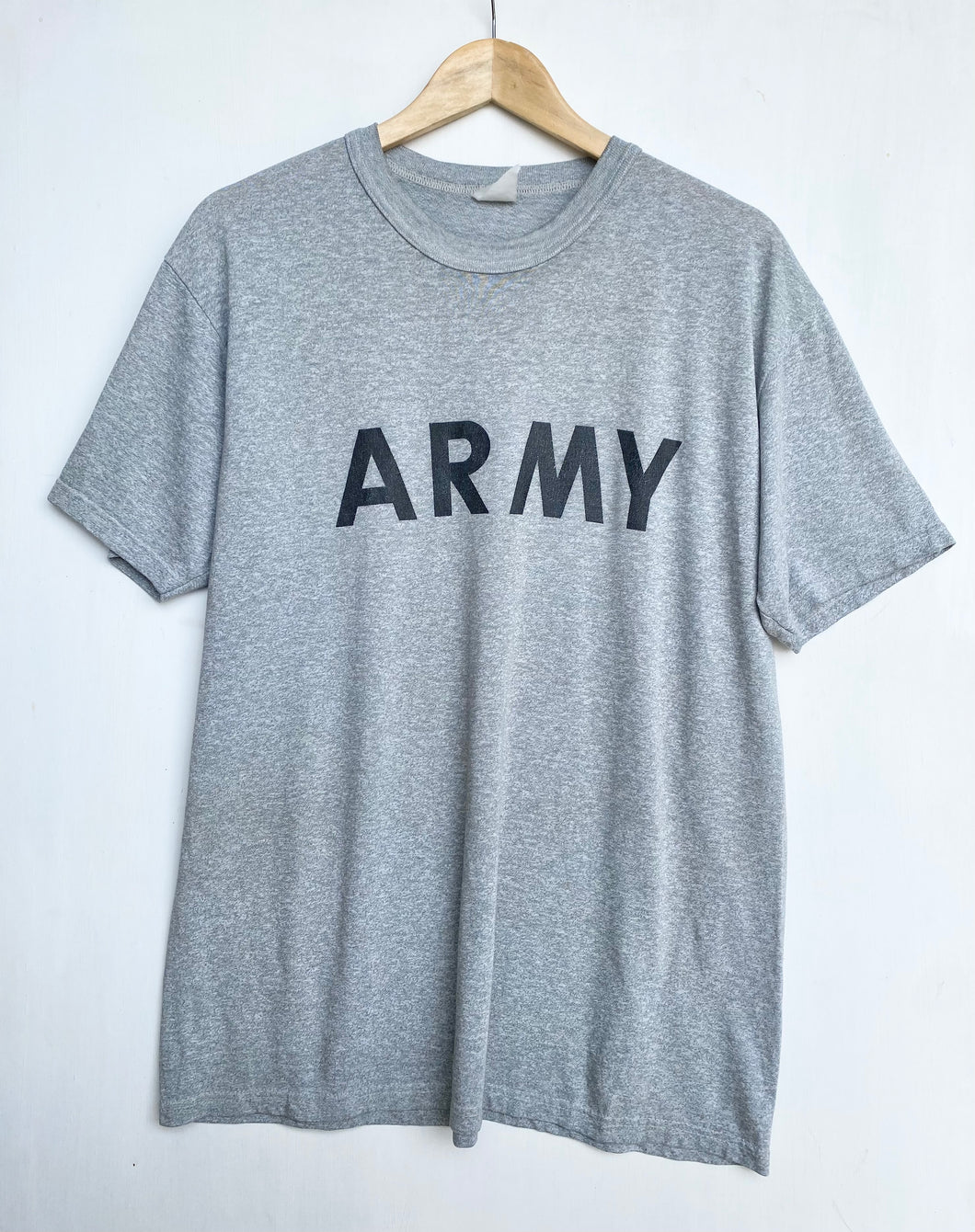 Printed ‘Army’ t-shirt (XL)