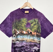 Load image into Gallery viewer, Horse Tie-Dye T-shirt (M)
