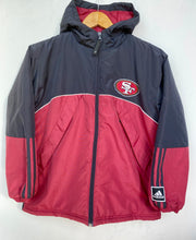 Load image into Gallery viewer, Adidas 49ers coat (XS)