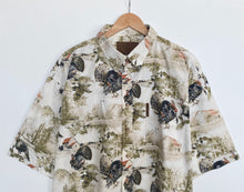 Load image into Gallery viewer, Crazy print ‘Turkey’ shirt (XXL)