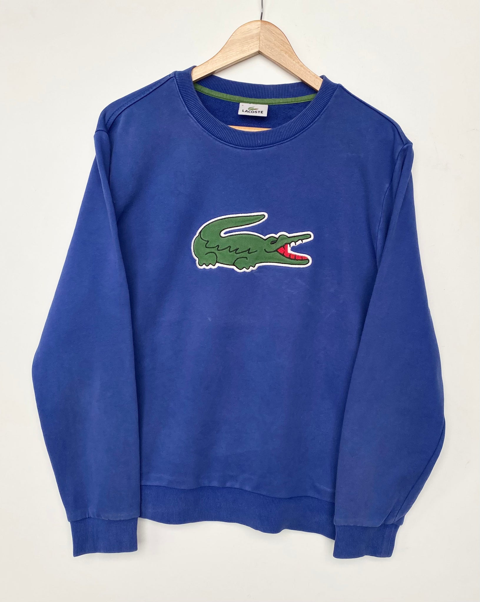 Lacoste Sweatshirt S Red Cactus Vintage