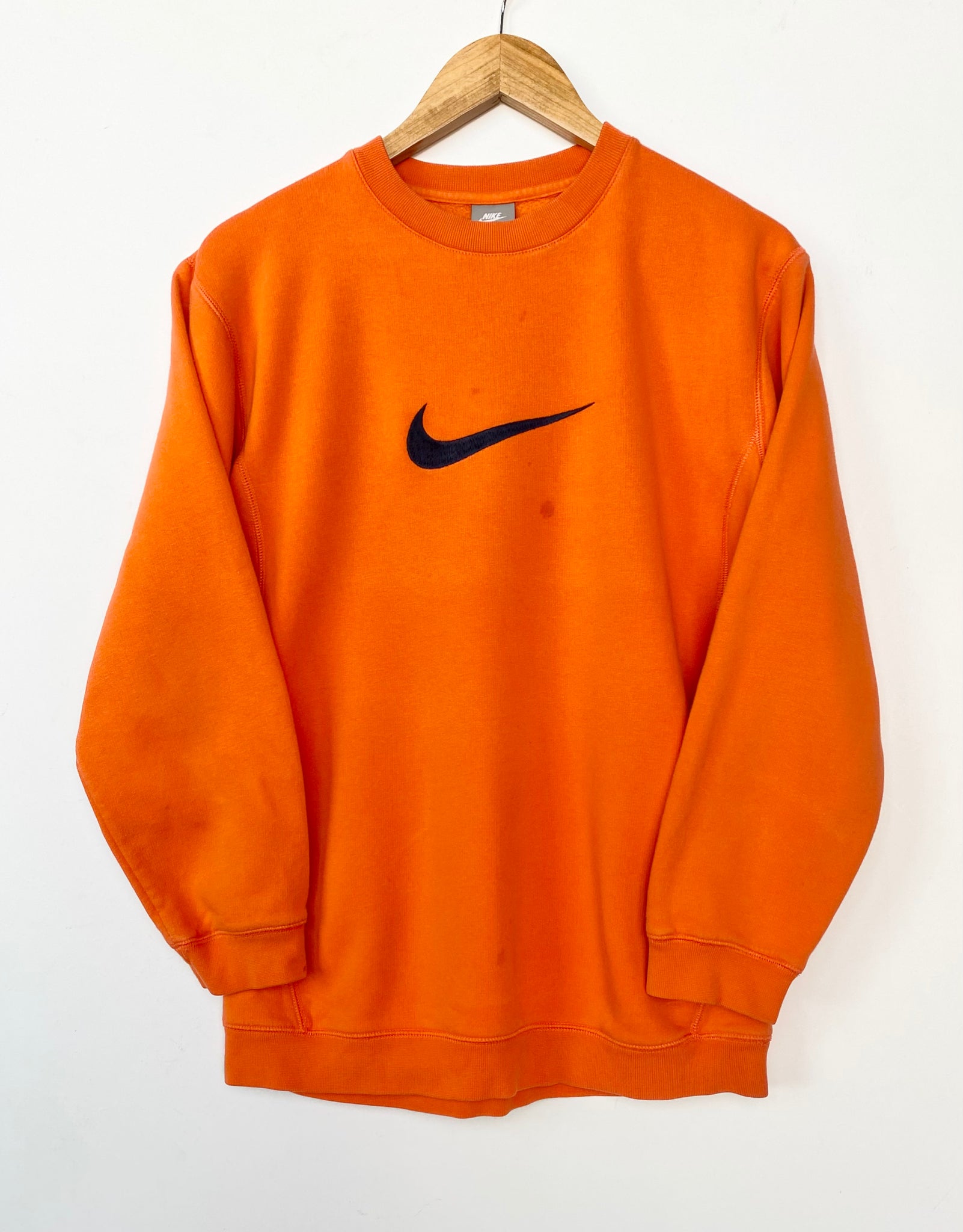 Nike Sweatshirt Orange S Red Cactus Vintage