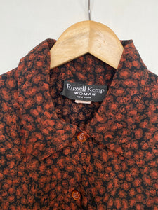 Giraffe Crazy Print Shirt (XL)