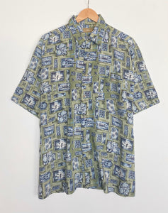 Crazy print shirt (L)