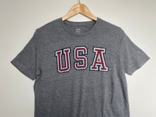 Load image into Gallery viewer, Printed ‘USA’ t-shirt (S)