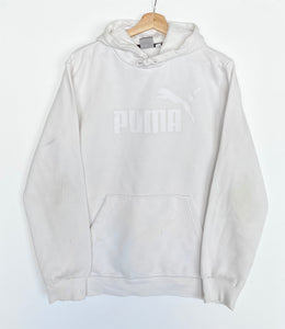 Red and online white puma hoodie