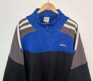Adidas reworked 1/4 zip (XL)