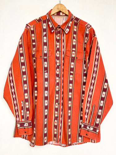 90s Striped Shirt (XL)