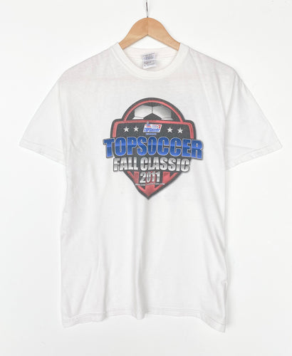Printed ‘Topsoccer’ t-shirt (M)