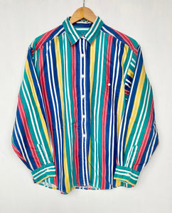 90s Striped shirt (M)