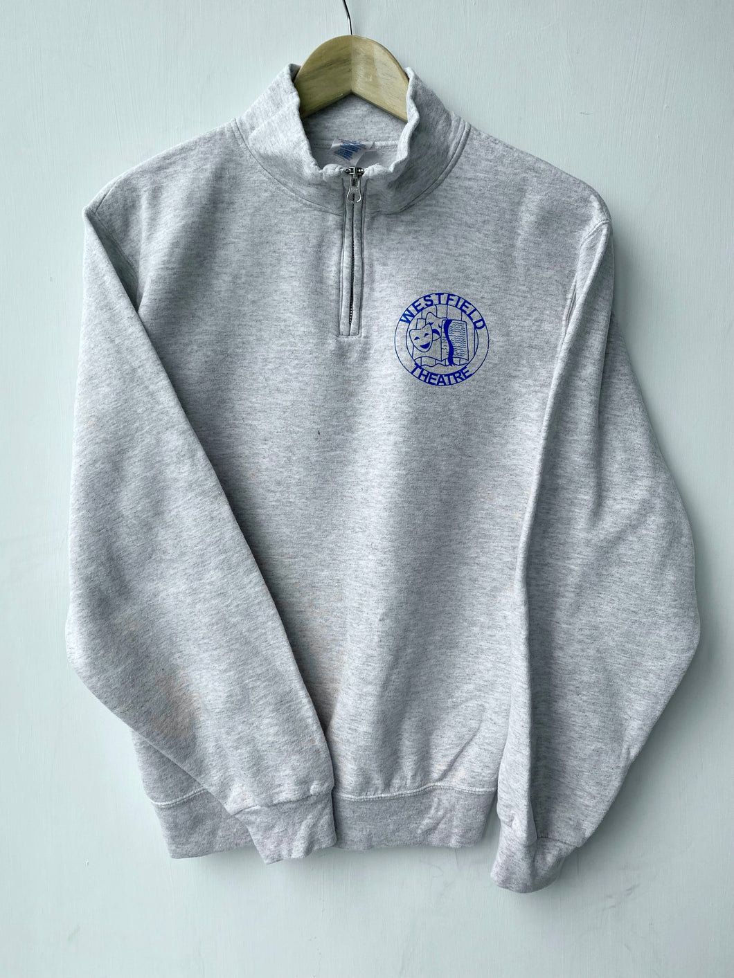 Printed ‘Westfield Theatre’ 1/4 zip (S)