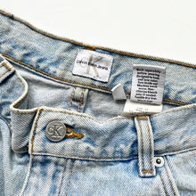 Load image into Gallery viewer, 90s Calvin Klein Denim Shorts W30