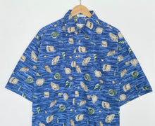 Load image into Gallery viewer, Seashell Crazy print Shirt (L)