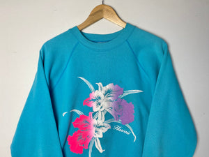 Printed ‘Hawaii’ sweatshirt (L)