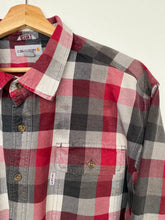 Load image into Gallery viewer, Oversized Carhartt flannel shirt (2XL)