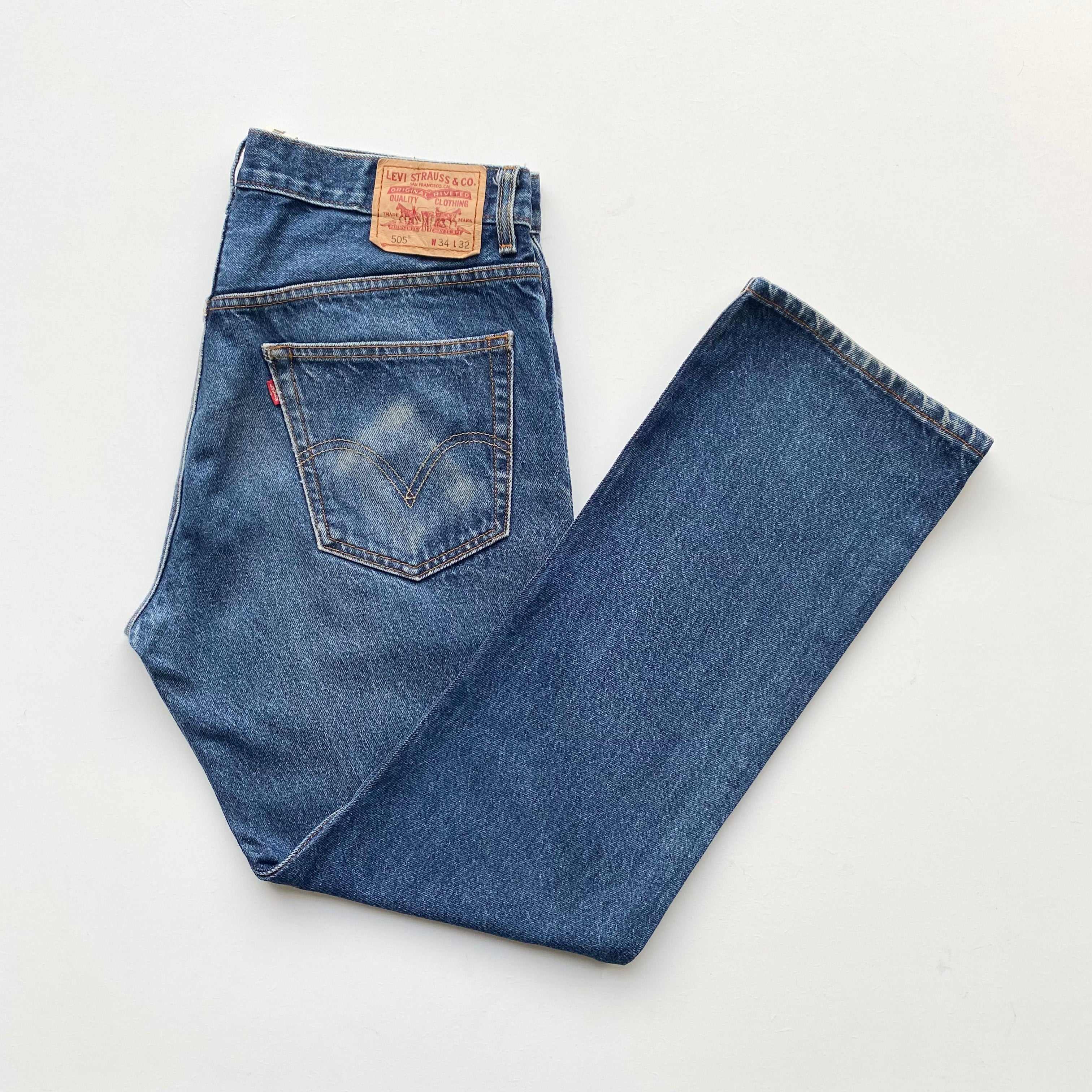 Levis 505 w34 l32 on sale