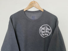 Load image into Gallery viewer, Printed ‘Golf’ sweatshirt (M)