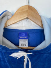 Load image into Gallery viewer, Women’s NFL Indianapolis Colts Velour Hoodie (L)