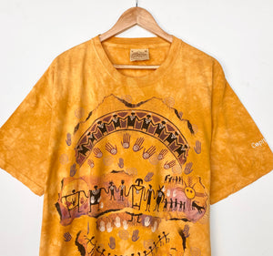 Aztec Print Tie-Dye t-shirt (XL)