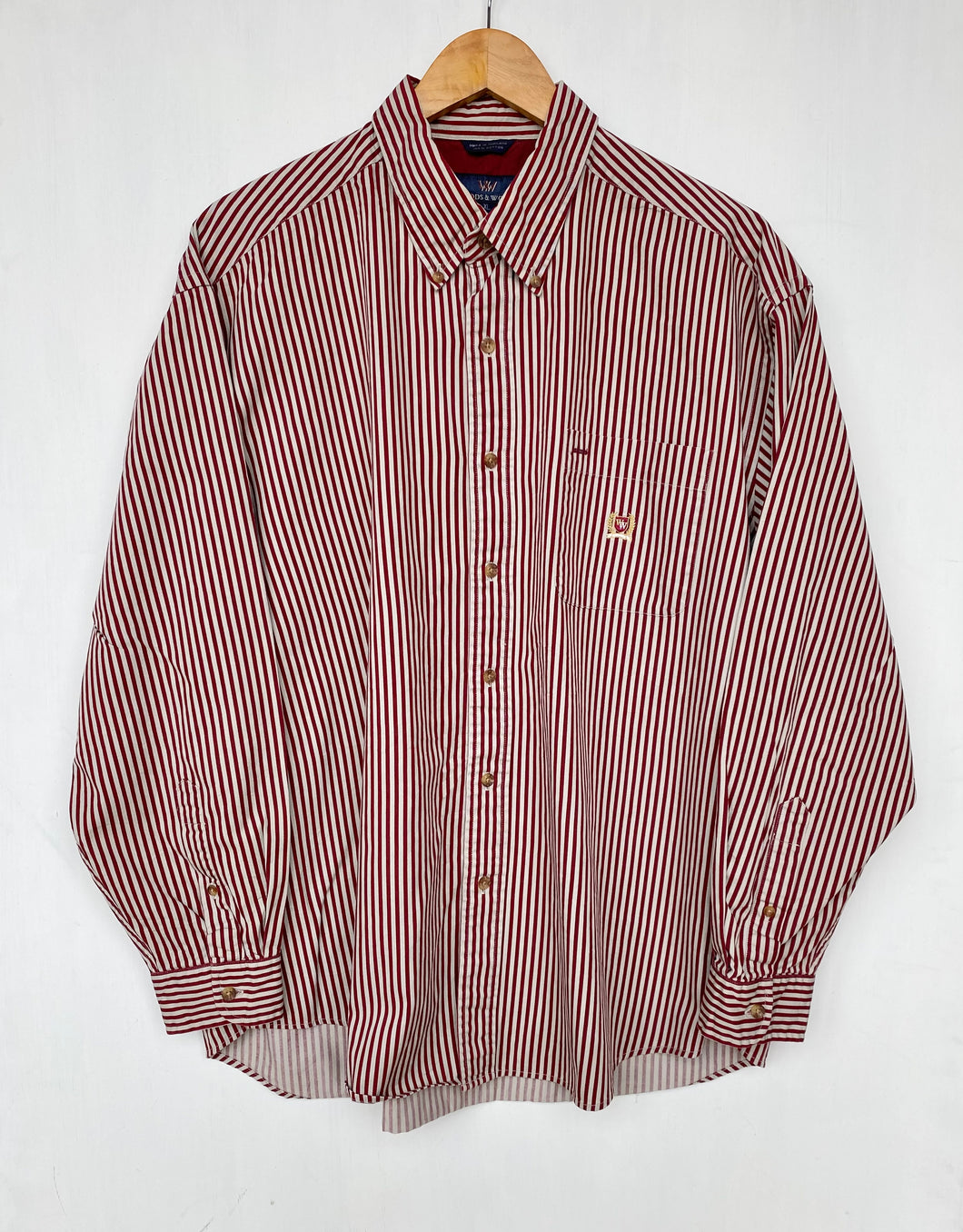 90s Striped shirt (XL)