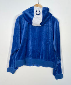 Women’s NFL Indianapolis Colts Velour Hoodie (L)