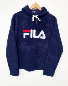 Fila Fleecy Hoodie M Red Cactus Vintage