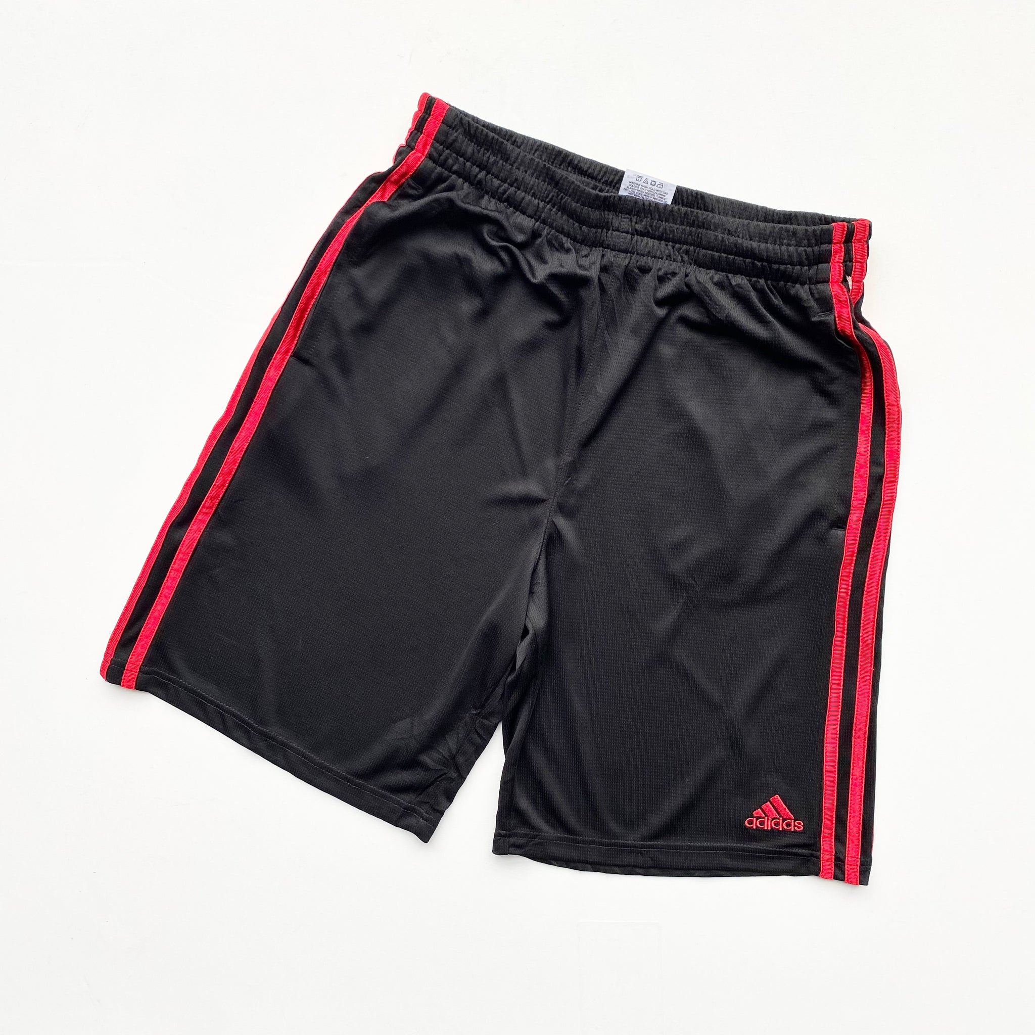 Black and red adidas shorts clearance