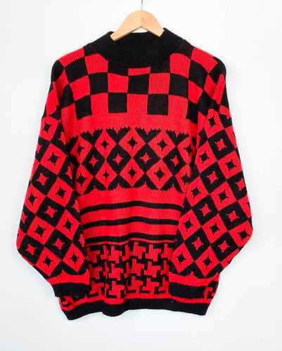 90s Grandad jumper (M)