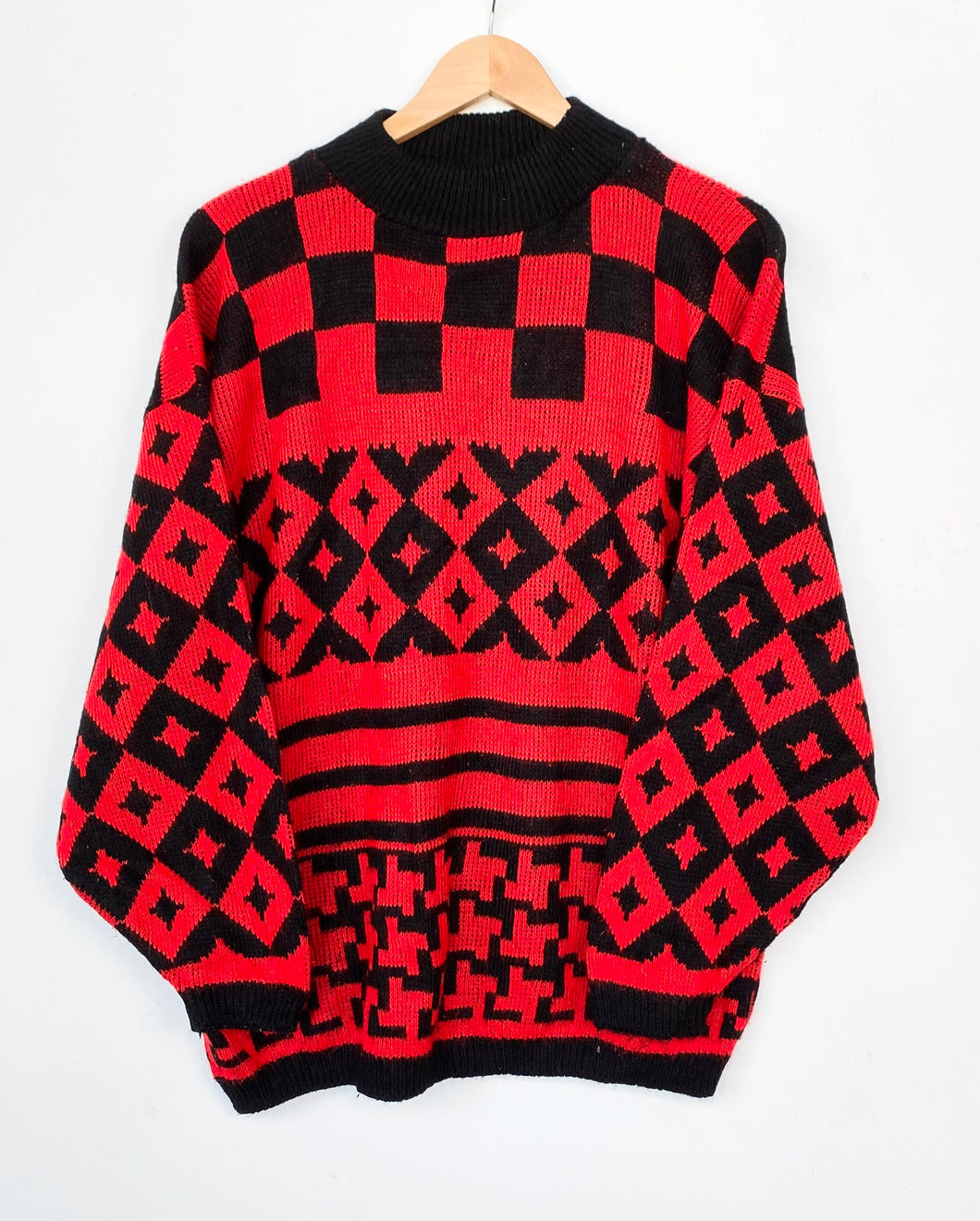 90s Grandad jumper (M)