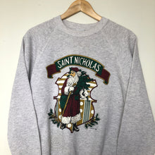 Load image into Gallery viewer, Lee Saint Nicholas Christmas sweatshirt (S)