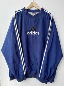 90s Adidas Nylon Sweatshirt (2XL)