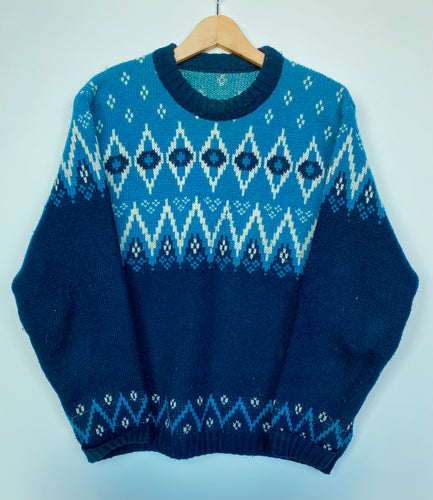 90s Grandad jumper (S)
