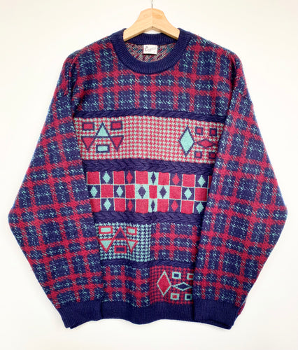 90s Grandad jumper (L)